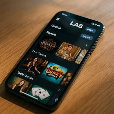 Lab Casino - Mobile Platform - Responsive Gaming Experience